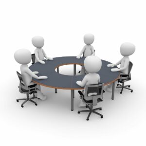 Konferenztisch "Sons of Kecs"